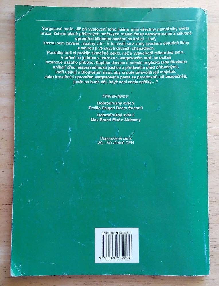 Sargasové peklo 1, Dobrodružný svět