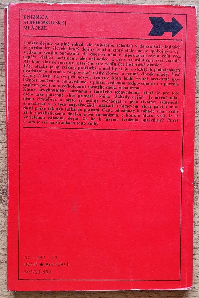 Záhady dejín / Knižnica stredoškolskej mládeže