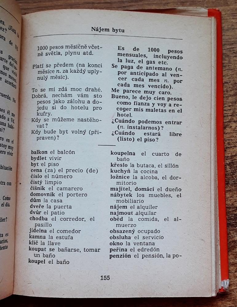 Česko španělská konverzace