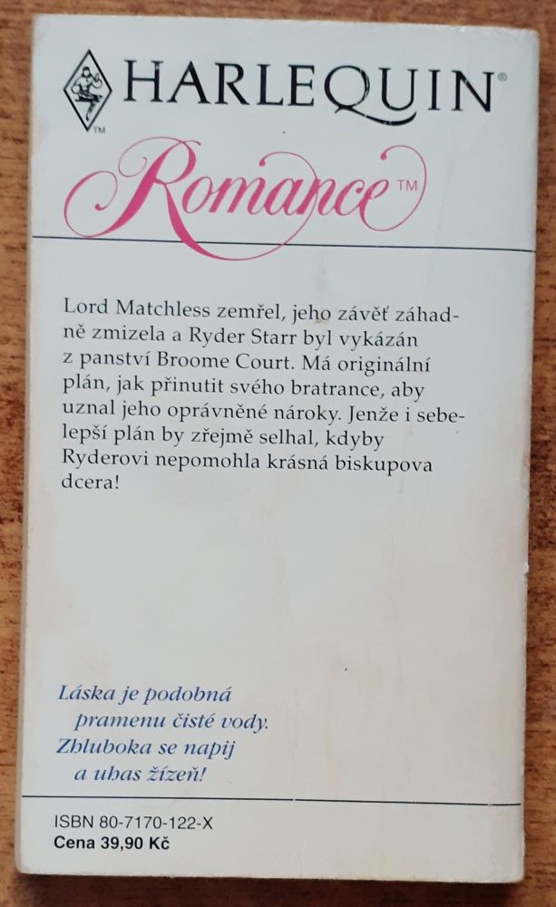 Něžný darebák / Romance 92 D 08-94