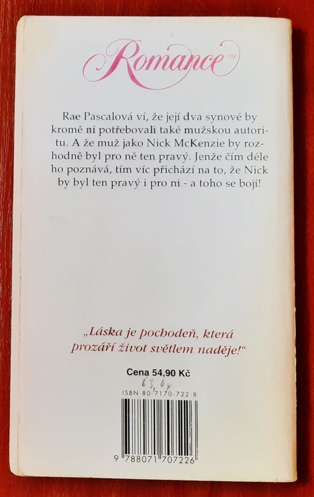 Dotek vášně / Romance 231 C 07-97