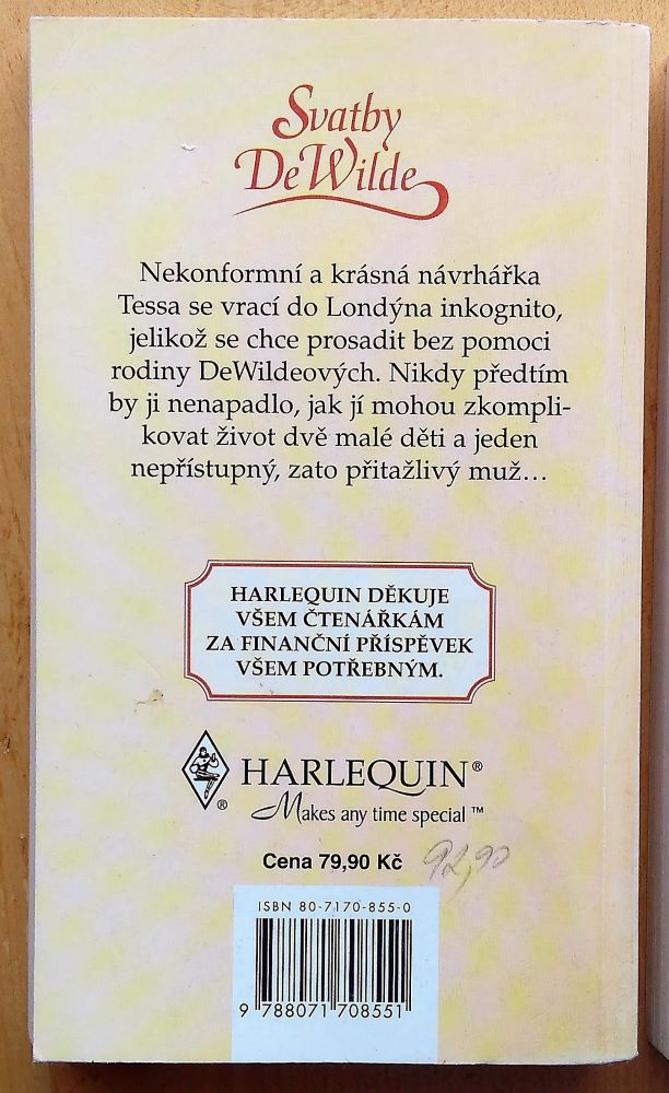Nevěsta pro tátu / Svatby De Wilde 5 W 05-98