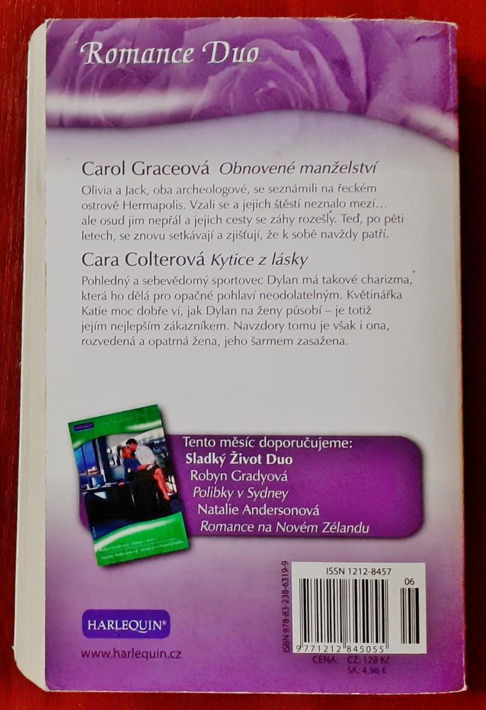 Obnovené manželství - Carol Graceová / Kytice z lásky - Cara Colterová (912)