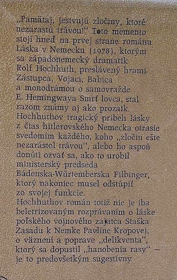 Láska v Nemecku
