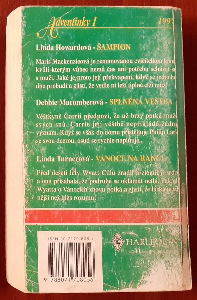 Adventinky 20 / I., Šampion, Splněná věštba, Vánoce na ranči