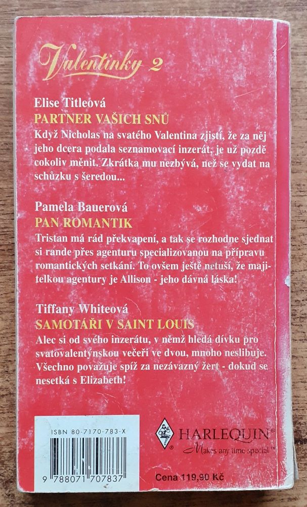 Valentinky 8 / 2 - Partner vašich snú, Samotáři v Saint Louis, Pan romantik