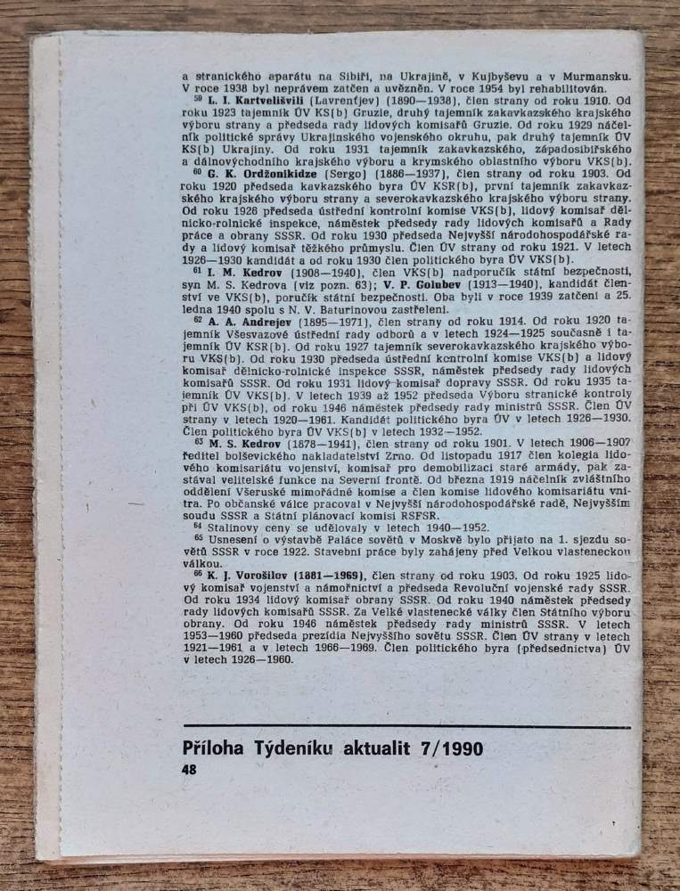 O kultu osobnosti a jeho dúsledcích - Chruščov