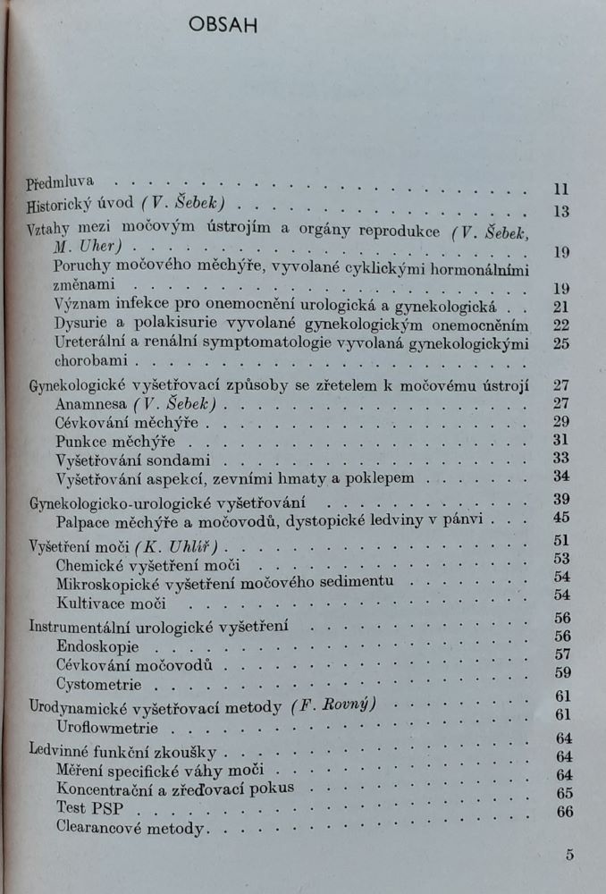 Urologické problémy v gynekologii
