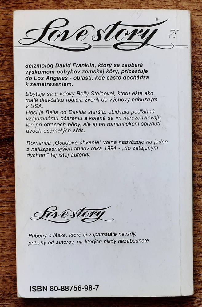 Osudové chvenie / Love story 75