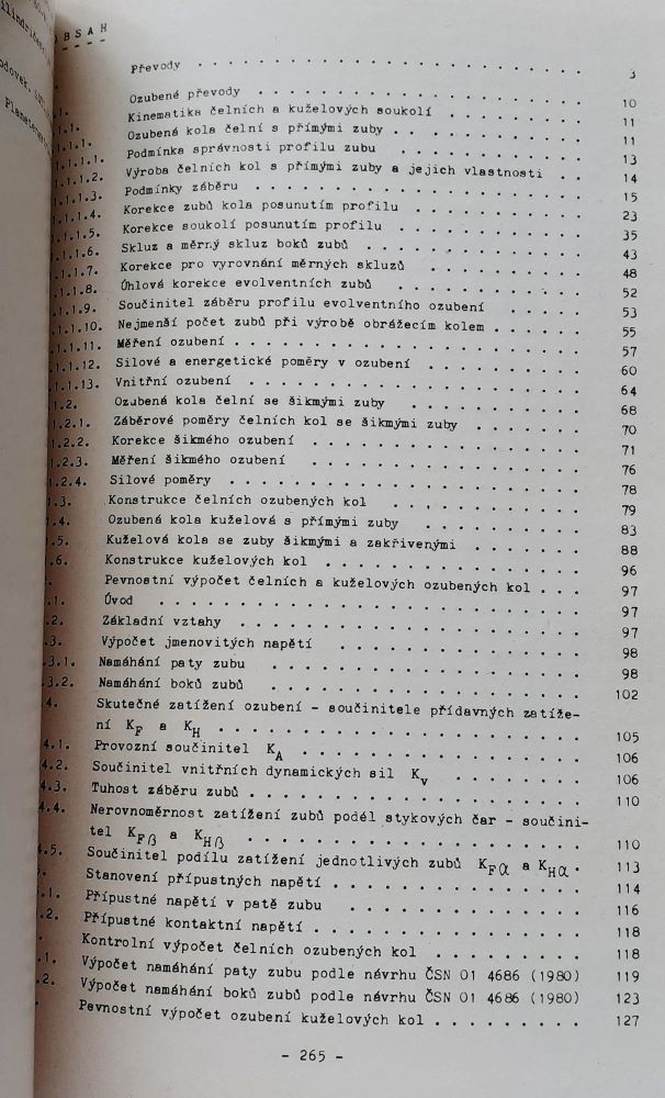 Části a mechanismy strojú 3 / Převody