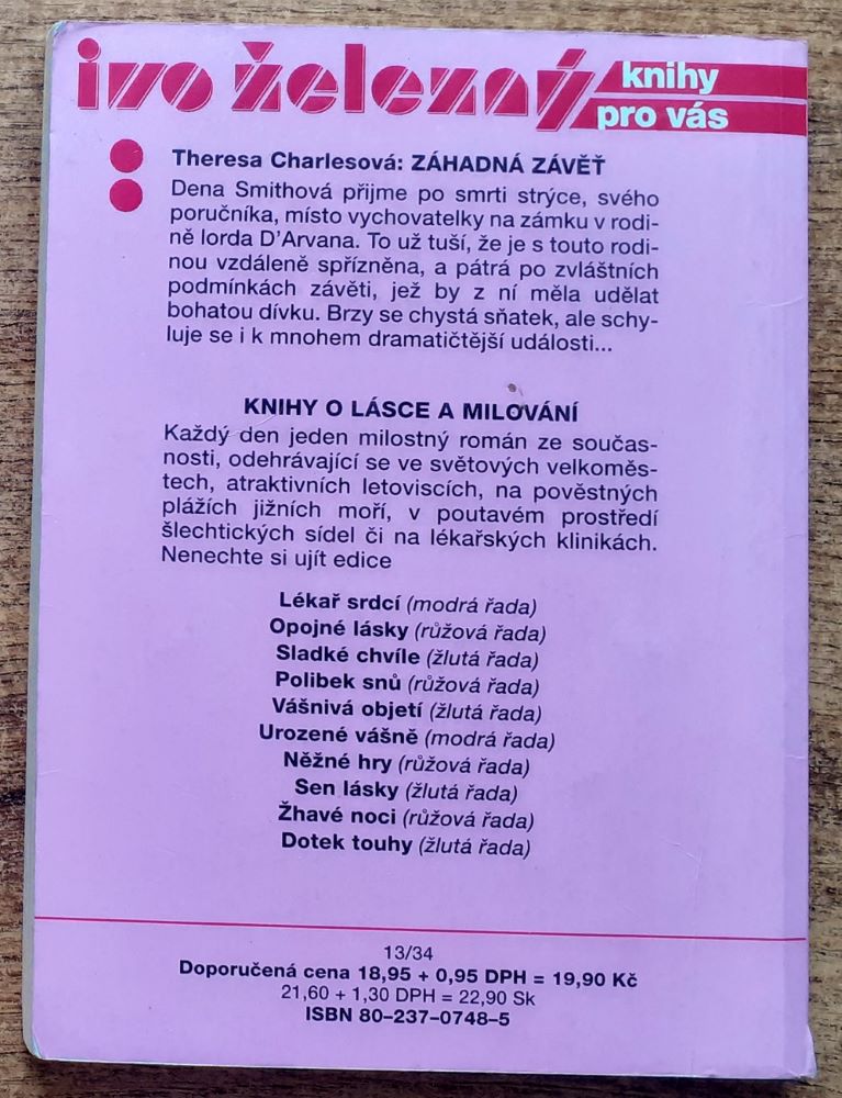 Záhadná závěť / Polibek snú 145