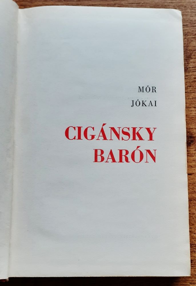 Cigánsky barón / Mór Jókai