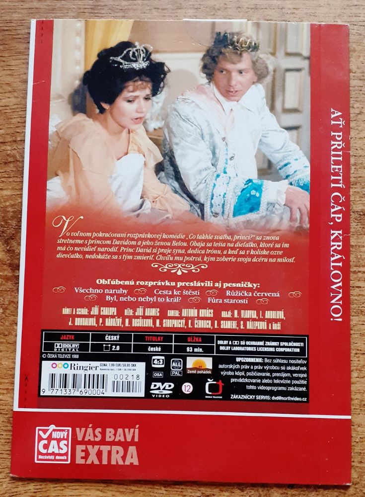 Ať přiletí čáp, královno! / DVD
