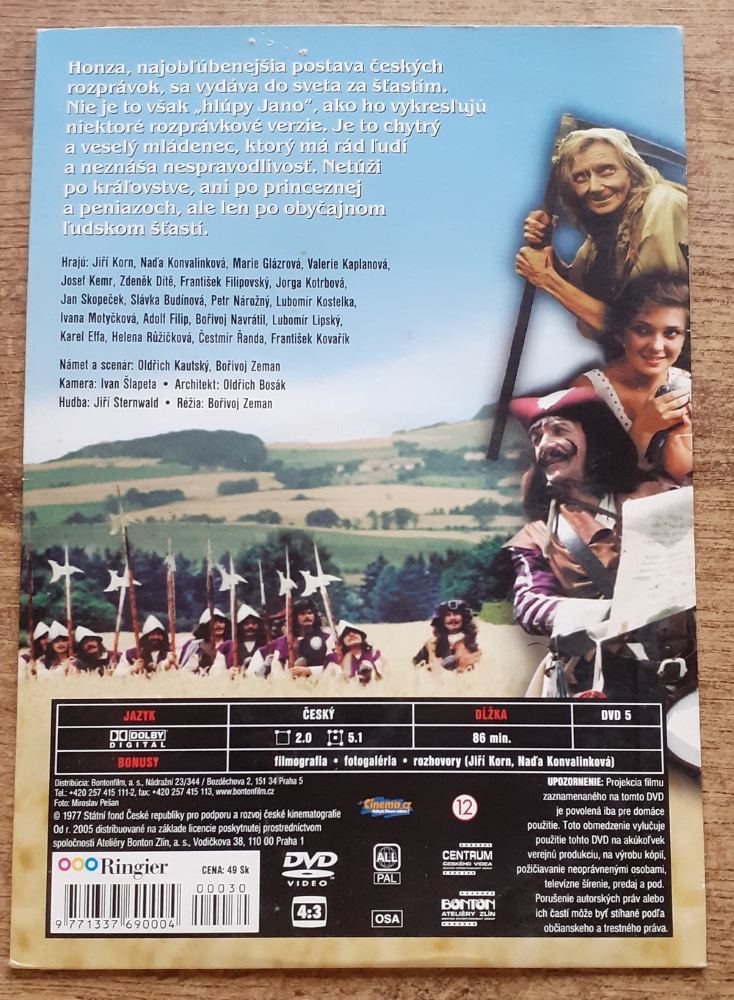 Honza málem králem / DVD