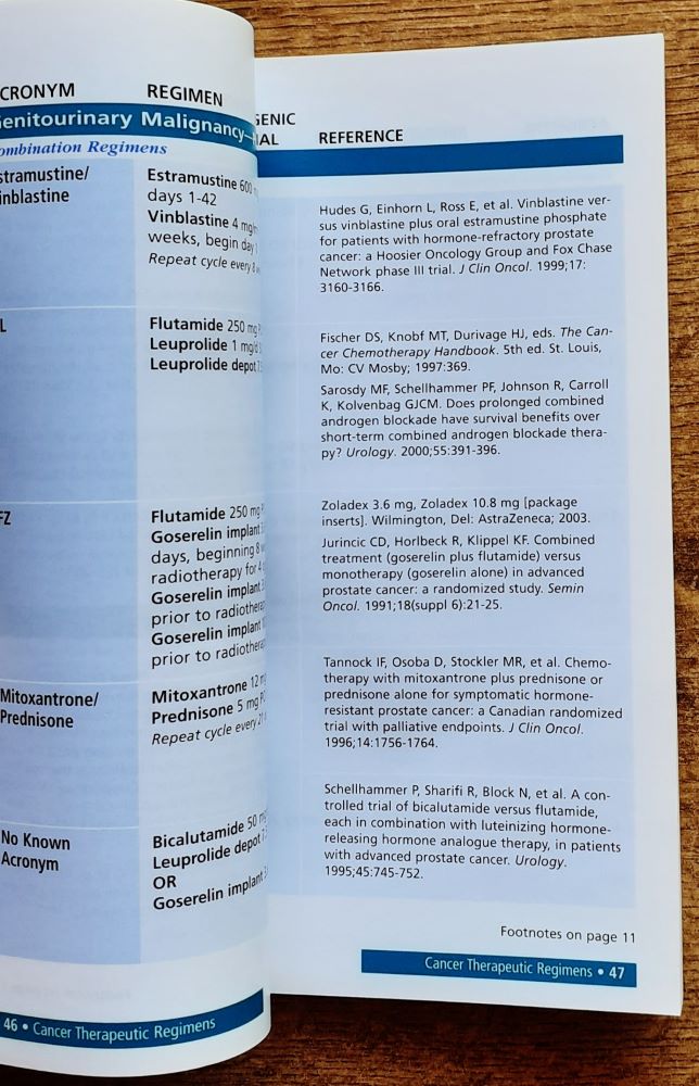 Cancer Therapeutic Regiments