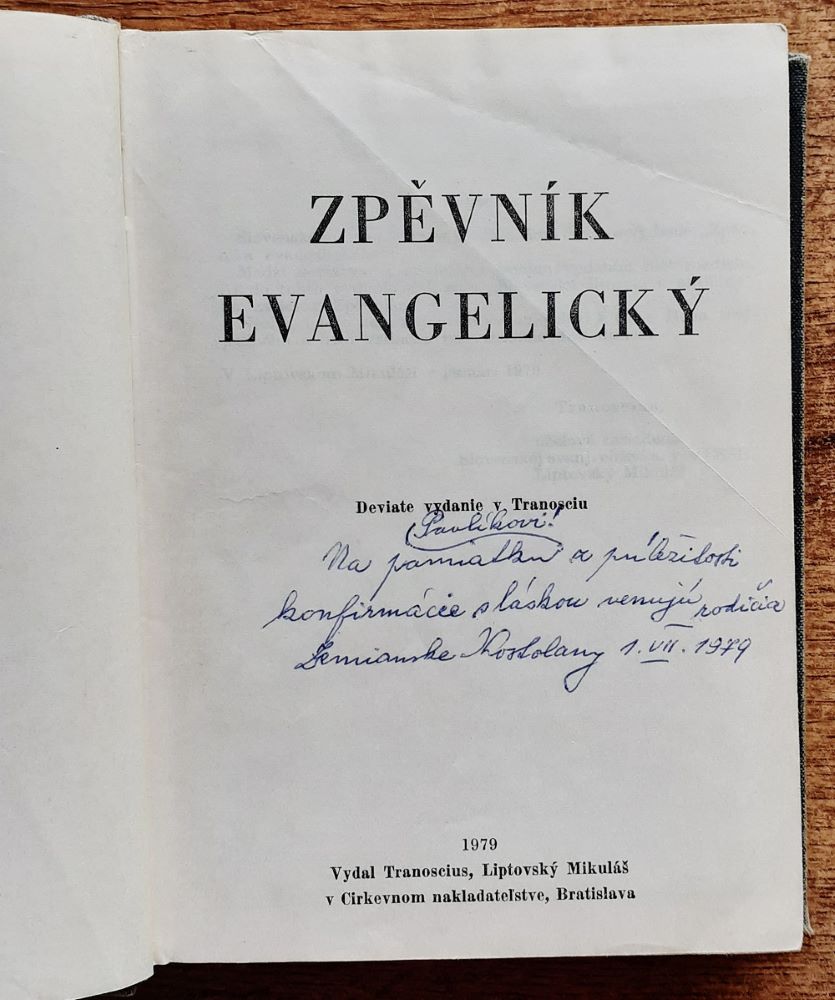 Zpěvník evangelický