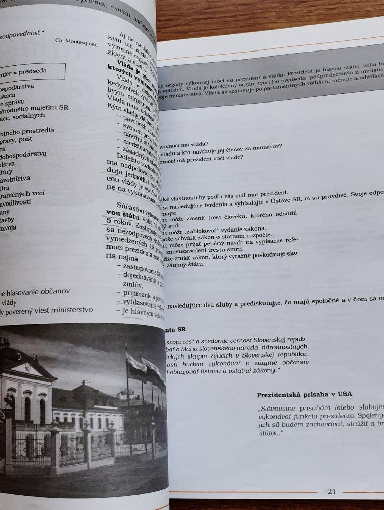 Občianska výchova pre 8. ročník základných škôl