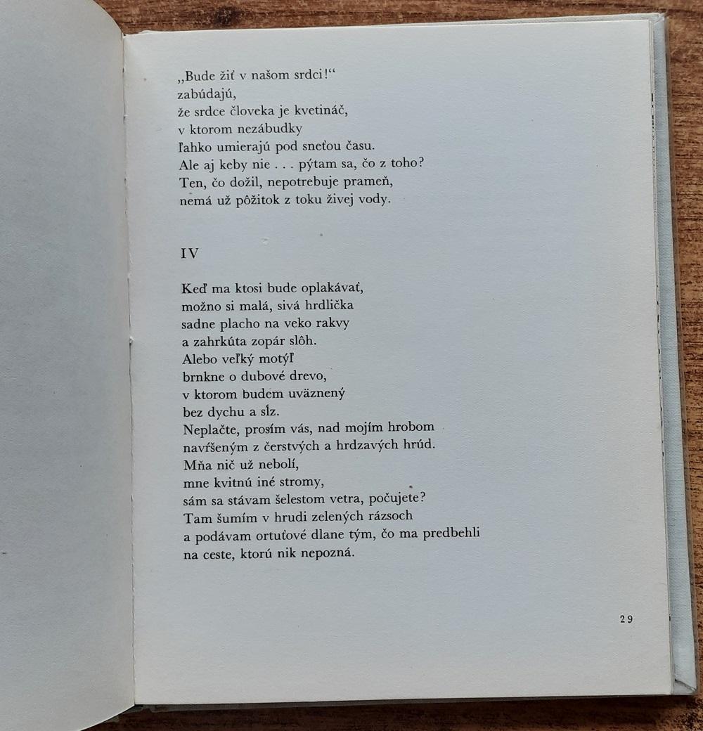 Nad hviezdami smrti vánok / Kruh milovníkov poézie