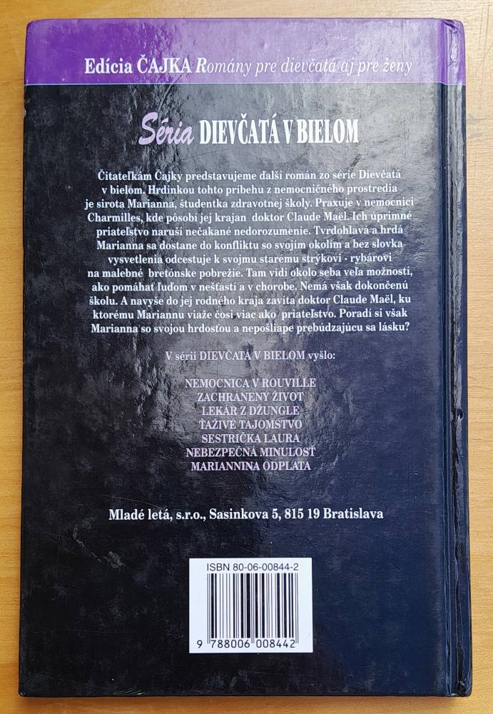 Mariannina odplata / Séria dievčatá v bielom / Čajka