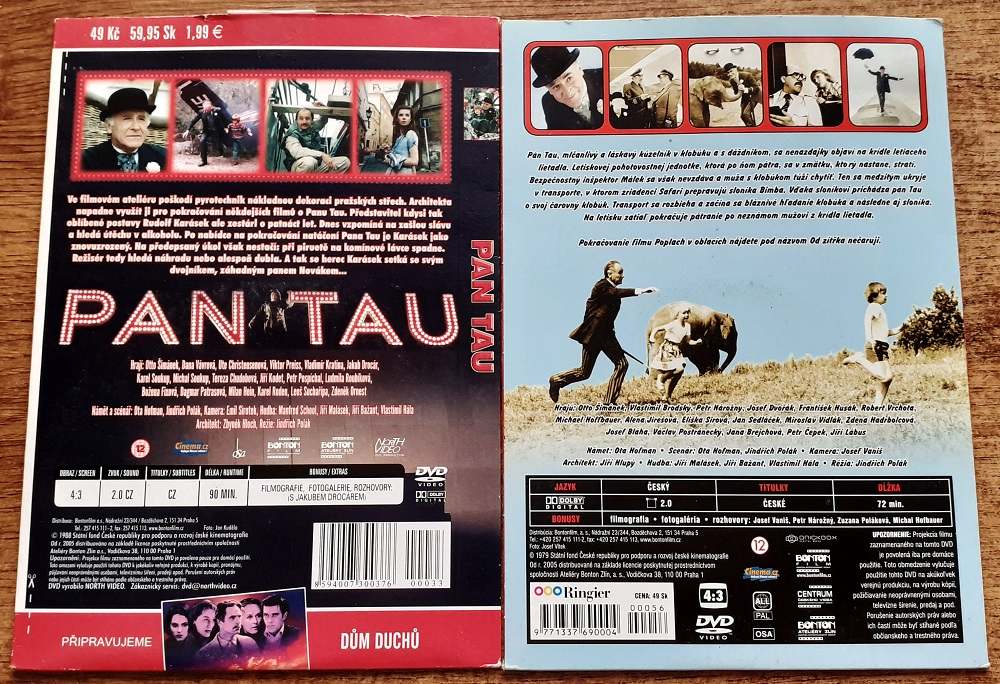 Pan Tau / Poplach v oblacích / DVD