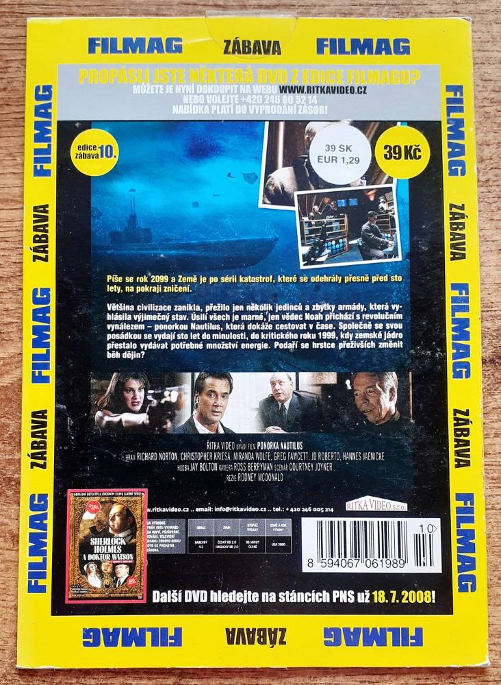 Ponorka Nautilus / DVD