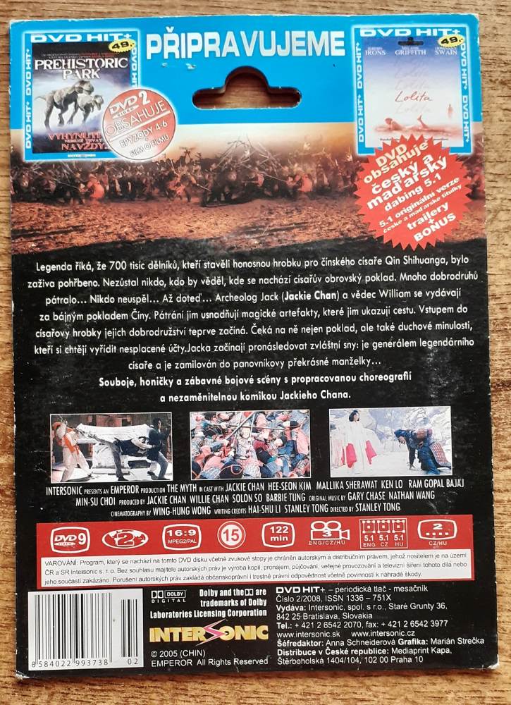 Mýtus / DVD - Jackie Chan