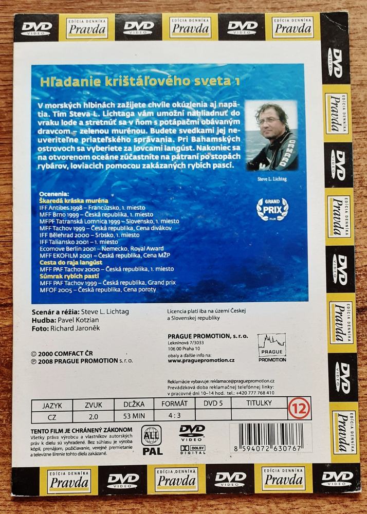 Hľadanie krištáľového sveta 1. / DVD