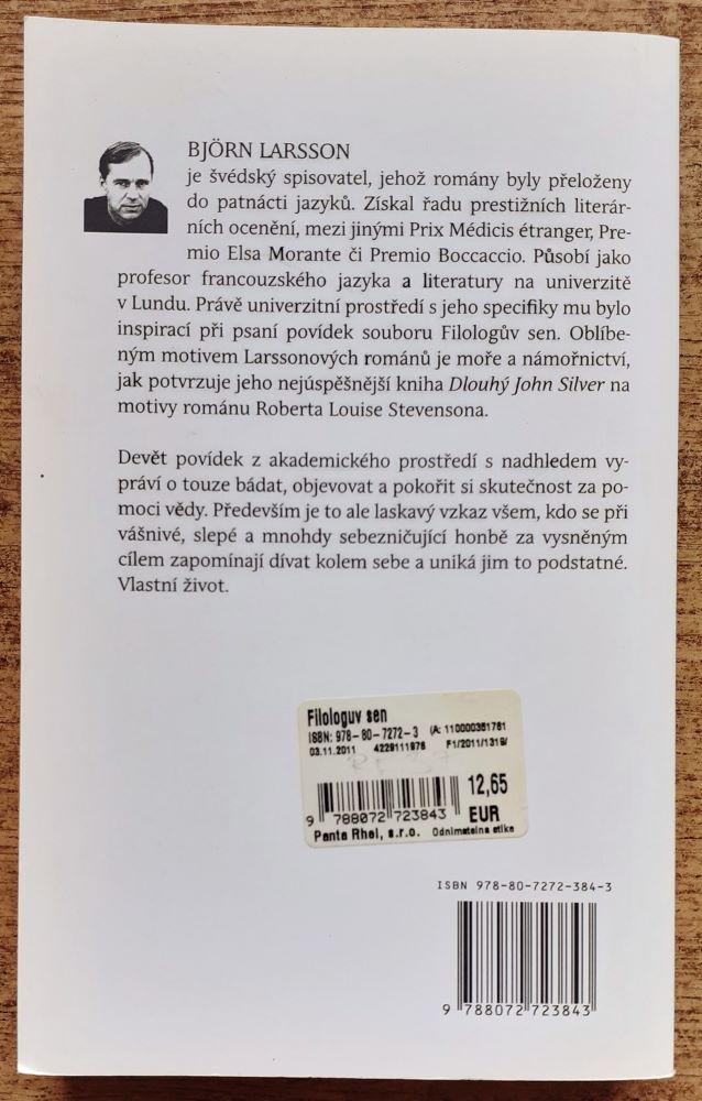 Filologúv sen - povídky o radosti z objevování