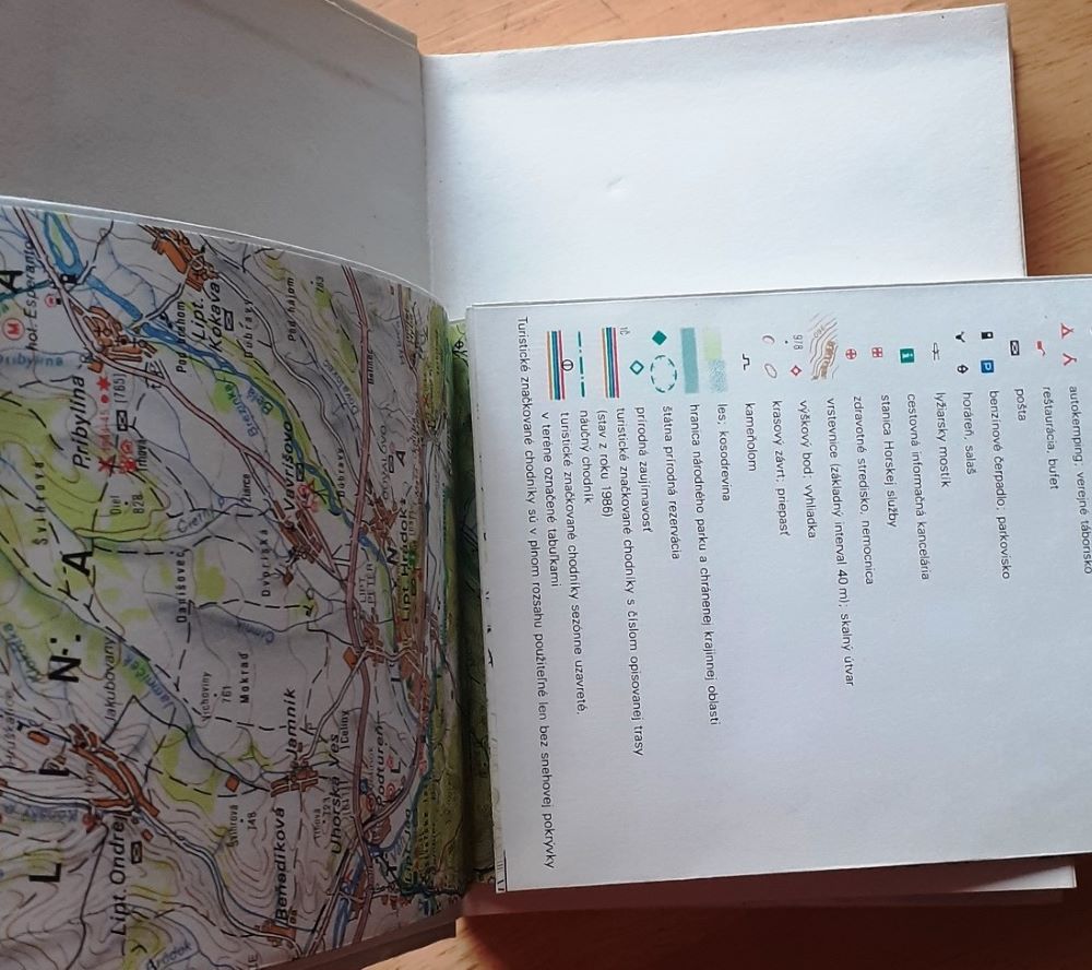 Nízke Tatry západ + mapa / Turistický sprievodca ČSSR 10