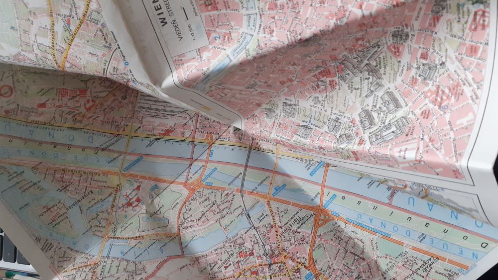 Orientačná mapa Wien / Viedeň