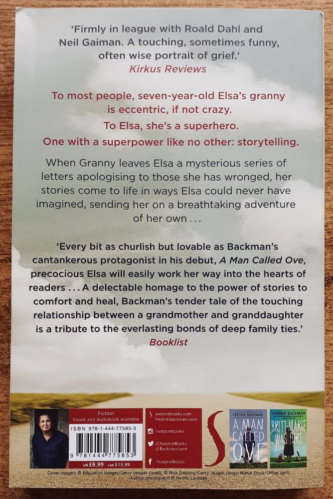 My Grandmother Sends Her Regards and Apologises