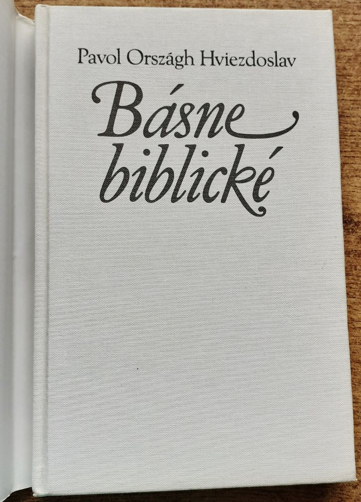 Básne biblické / Agar / Ráchel / Kein / Sen Šalamúnov