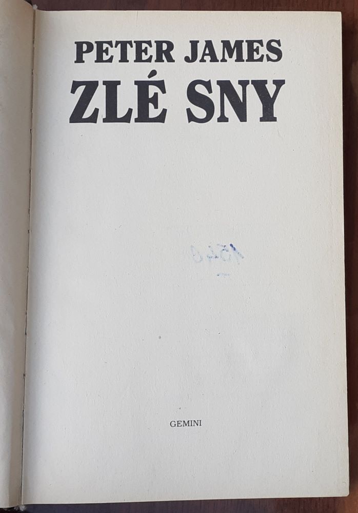 Zlé sny