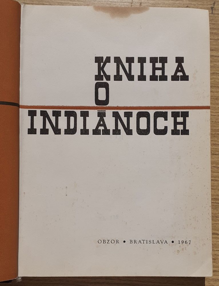 Kniha o indiánoch
