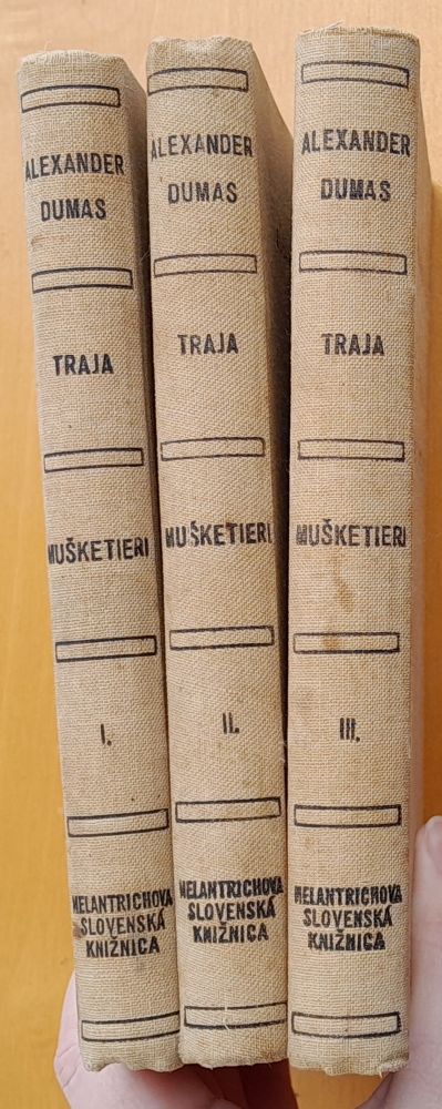 Traja mušketieri I.- III.