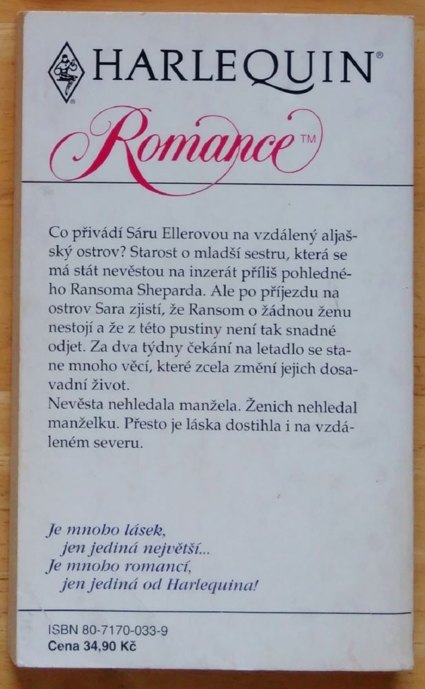 Nevěsta pro Ransoma / Romance 50 B 10-93