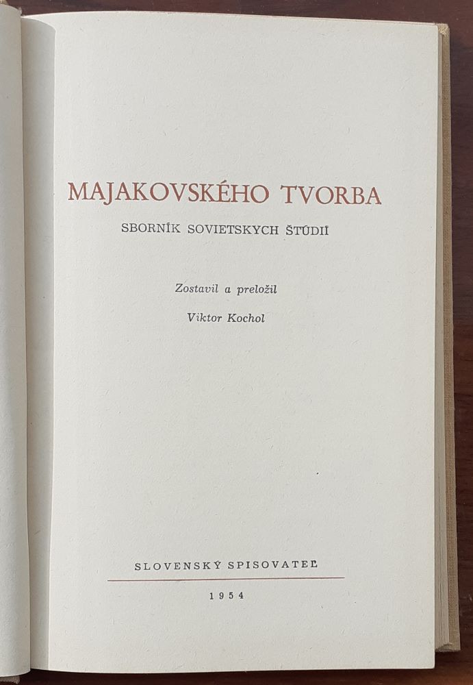 Majakovského tvorba