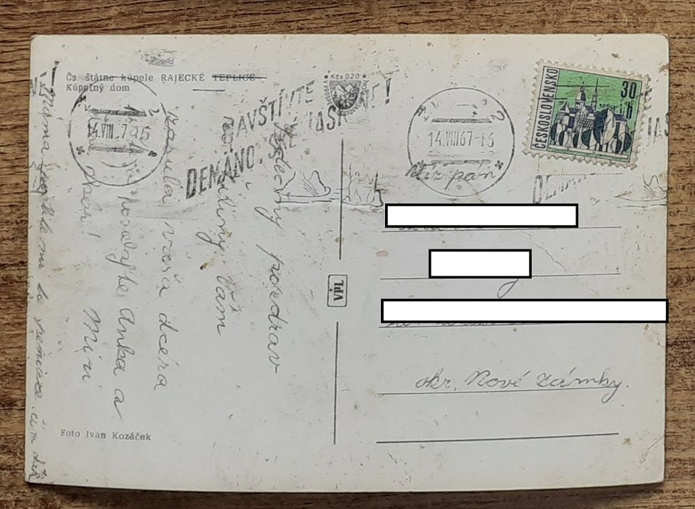 Rajecké Teplice - 1967