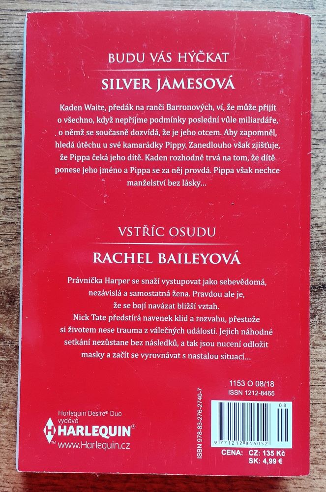 Budu vás hýčkat - Silver Jamesová / Vstříc osudu - Rachel Baileyová