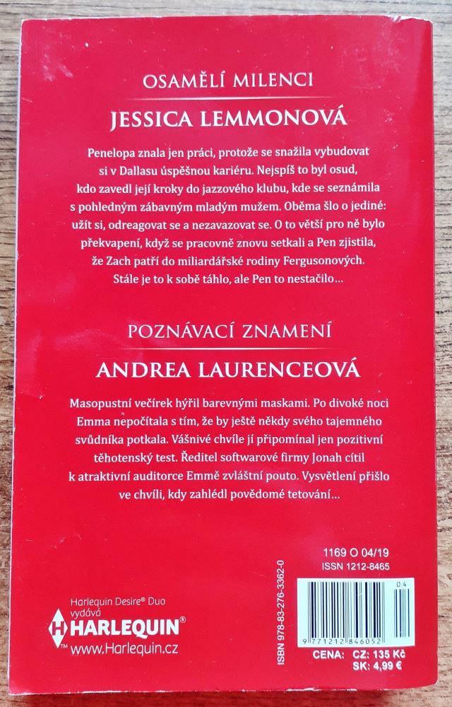 Osamělí milenci - Jessica Lemmonová / Poznávací znamení - Andrea Laurenceová