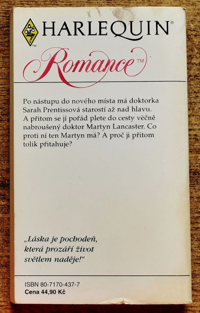 Léčba láskou / Romance 160 D 01-96