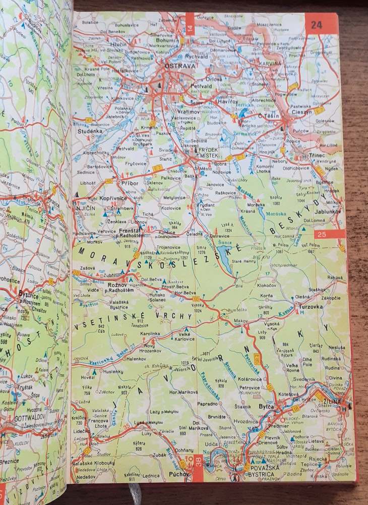 Autoatlas ČSSR / 11. slovenské vydanie
