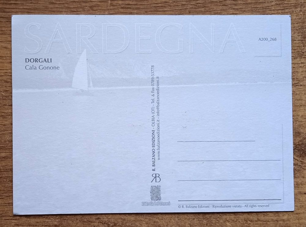 Cala Gonone Sardegna
