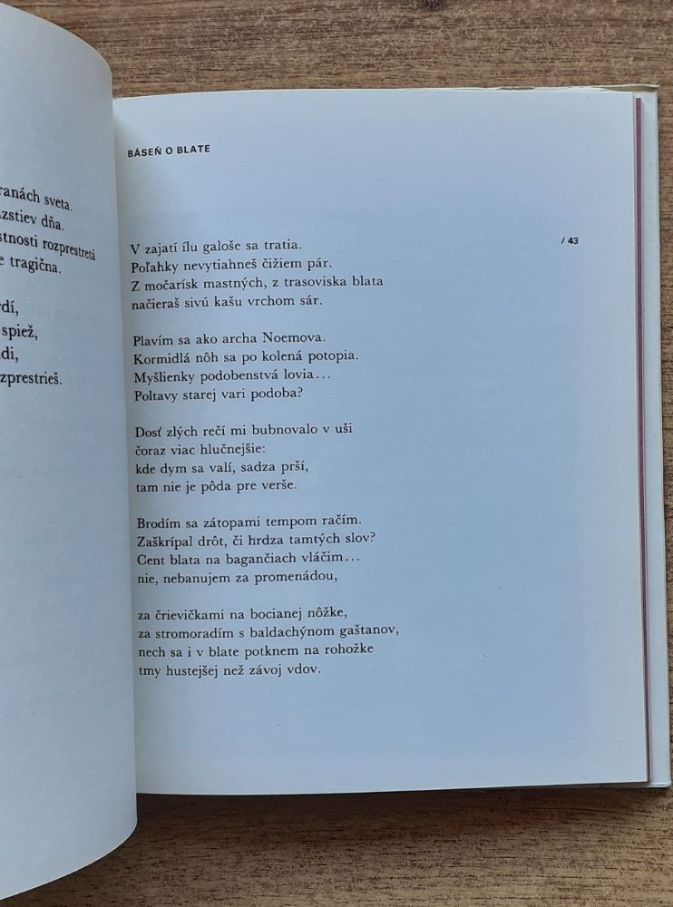 Váha nehy / Kruh milovníkov poézie