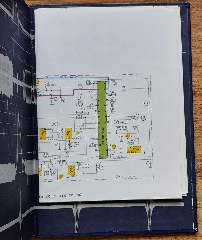 Diagnostika a servis farebných televízorov / Signálové obvody