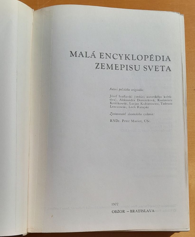 Malá encyklopédia zemepisu sveta