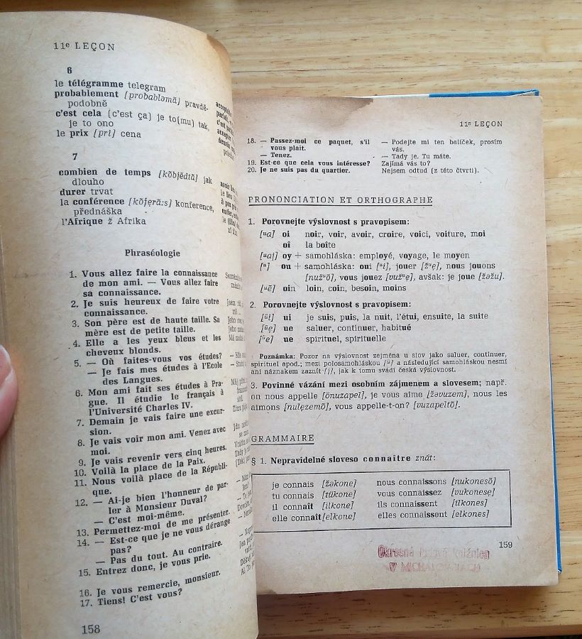 Francouzština běžná a hospodářská 1.