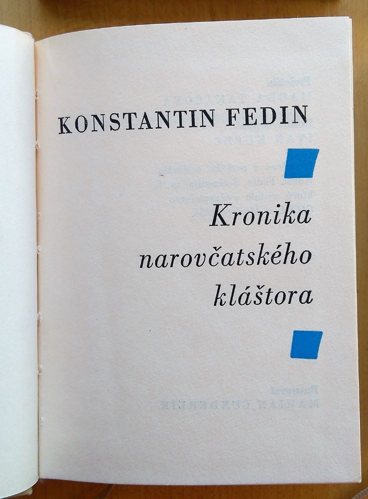 Kronika narovčatského kláštora / Malá kazetová knižnica zväzok č. 3 - druhá séria