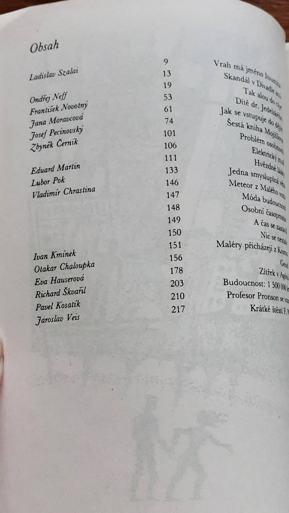 Skandál v Divadle snú / Antologie českých vědecko-fantastickch povídek