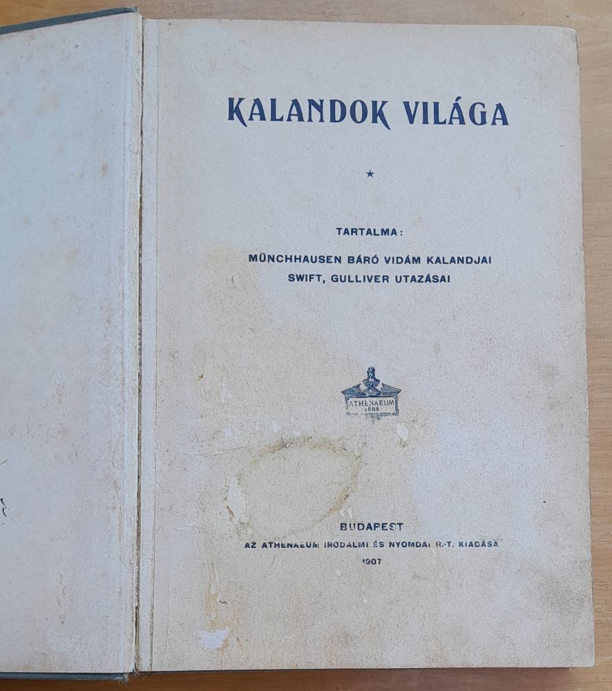 Munchhausen báró Vidám Kalandjai szárazon és vizen / Gulliver Utazásai 